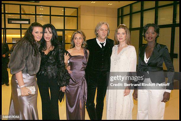 Princess Kasia Al Thani, Yamina Benguigui, Jeanne Marine and Bob Geldof, Queen Noor of Jordan and Rama Yade at 2nd International Encounters Of Cinema...