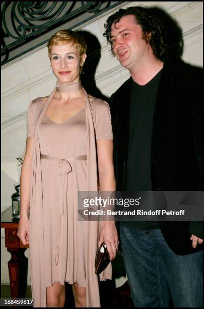 Cecile De France and Pierre Buisseret at Exclusive - Party For the Belgian 2006 Cesar Nominees .