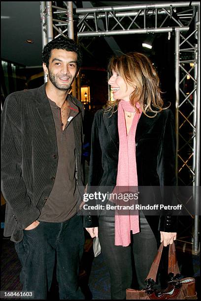 Ramzy and Anne Depetrini - Premiere of the movie "Tell No One" at the Ugc Normandie.