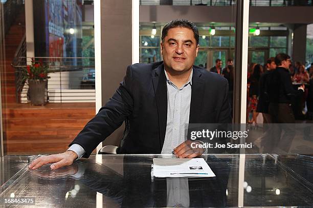 Cenk Uygur attends the Young Turks celebration of 1 billion views at YouTube LA on May 9, 2013 in Playa Vista, California.