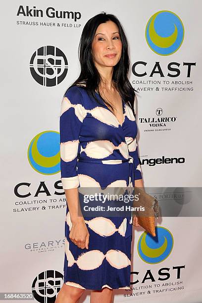 Journalist Lisa Ling arrives at the Coalition To Abolish Slavery and Trafficking's 15th Annual From Slavery to Freedom gala at the Sofitel Hotel on...
