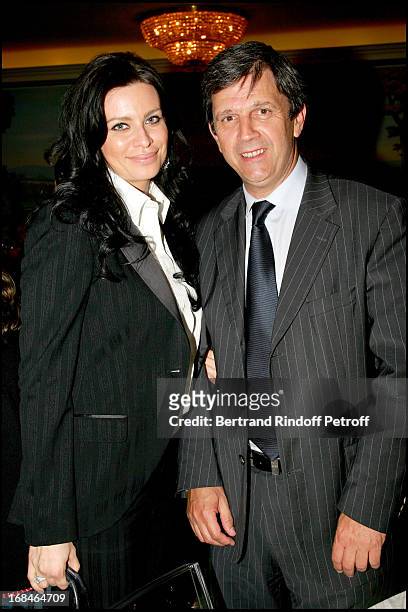 Princess Kasia Al Thani and Patrick Chene at Celine Party For The "Poublot Charity Artwork" For The Benefit Of The Association Children's Dreams.