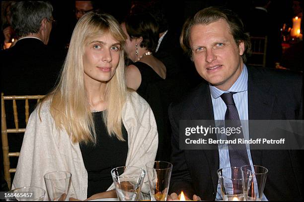 Madame John Elkann, Alessandro Vallarino Gancia at Private Viewing Of The Exhibition "Picasso Et Les Maitres" At Grand Palais In paris.