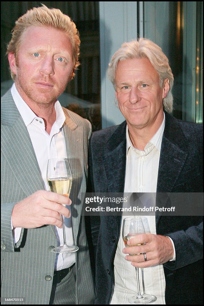 Diner Des Champions Celebrating 80 Years Of The Roland Garros (French Open) At Restaurant Diane At Fouquet's Hotel In Paris
