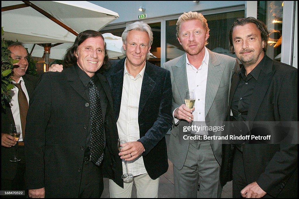 Diner Des Champions Celebrating 80 Years Of The Roland Garros (French Open) At Restaurant Diane At Fouquet's Hotel In Paris