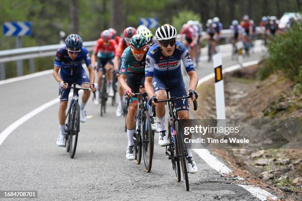 Louis Vervaeke of Belgium and Team Soudal - Quick Step competes in the breakaway during the 78th Tour of Spain 2023, Stage 20 a 207.8km stage from...