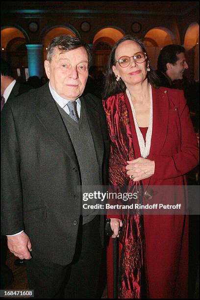 Peter Brent and Claudine Auger at The Gala Scopus Award 2007 Organised By L' Universite Hebraique De Jerusalem At Palais Brongniart .