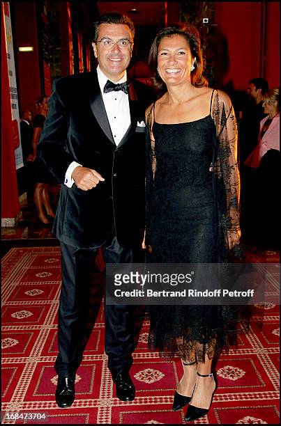 Bruno and Agnes Cromback - Deauville's great Ball in the occasion of the 60th anniversary of the association Acare.