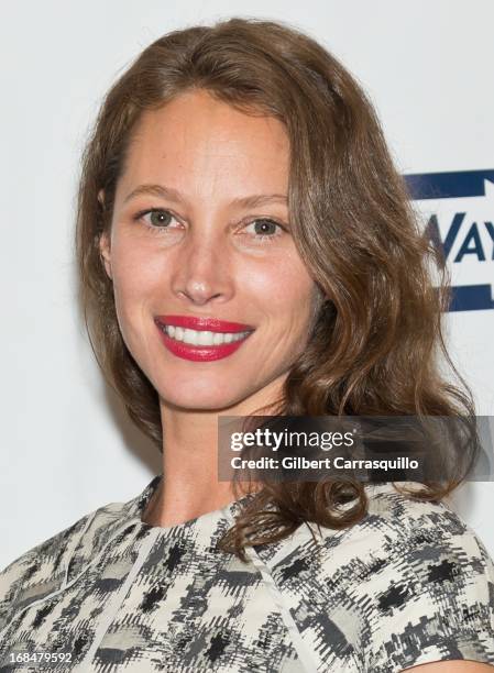 Honoree Christy Turlington Burns attends the 36th Annual Women's Way Powerful Voice Awards honoring Christy Turlington Burns at the Sheraton...