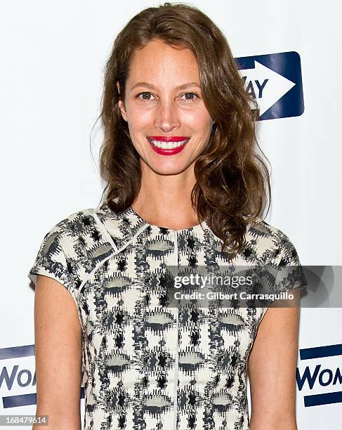 Honoree Christy Turlington Burns attends the 36th Annual Women's Way Powerful Voice Awards honoring Christy Turlington Burns at the Sheraton...
