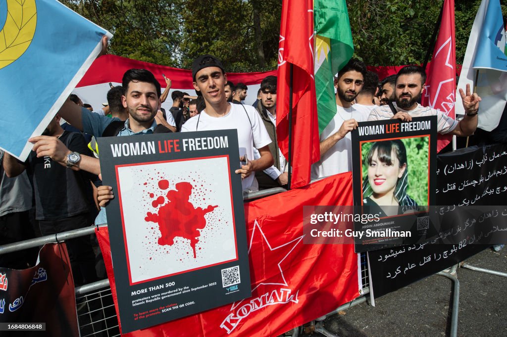 Protests And Rallies Mark One Year Death Anniversary Of Mahsa Amini, Sparking Iran's Women Life Freedom Movement
