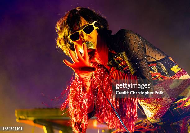 Karen O of the Yeah Yeah Yeahs at Life Is Beautiful 2023 on September 22, 2023 in Las Vegas, Nevada.