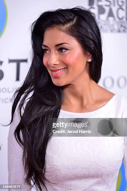 Nicole Scherzinger arrives at the Coalition To Abolish Slavery and Trafficking's 15th Annual From Slavery to Freedom gala at the Sofitel Hotel on May...