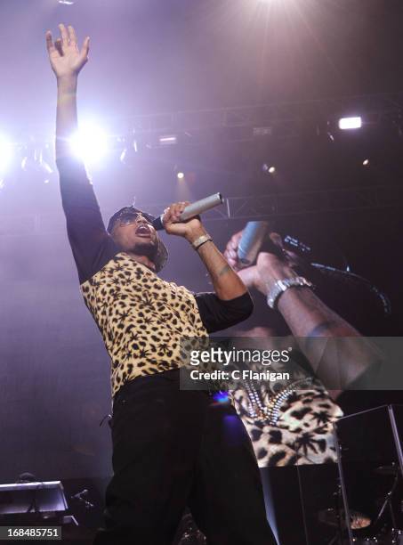 Rapper Trey Songz performs during the 2013 WILDJAM on May 9, 2013 in San Jose, California.