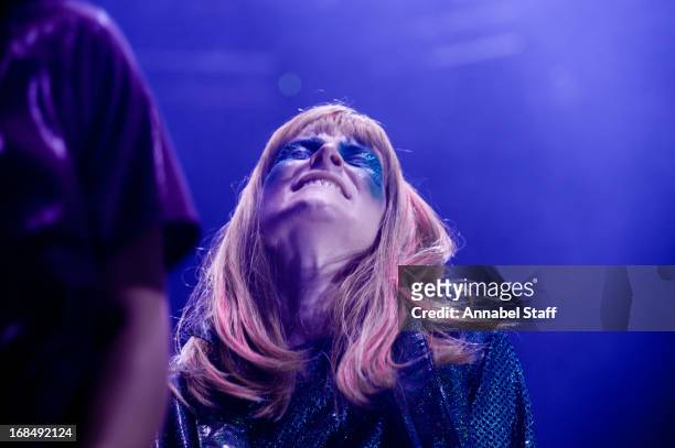 Karin Dreijer Andersson of The Knife performs on stage at The Roundhouse on May 8, 2013 in London, England.