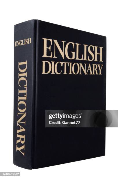 english dictionary - dictionary stock pictures, royalty-free photos & images