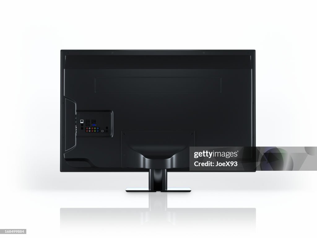 Televisor de alta definición, parte trasera