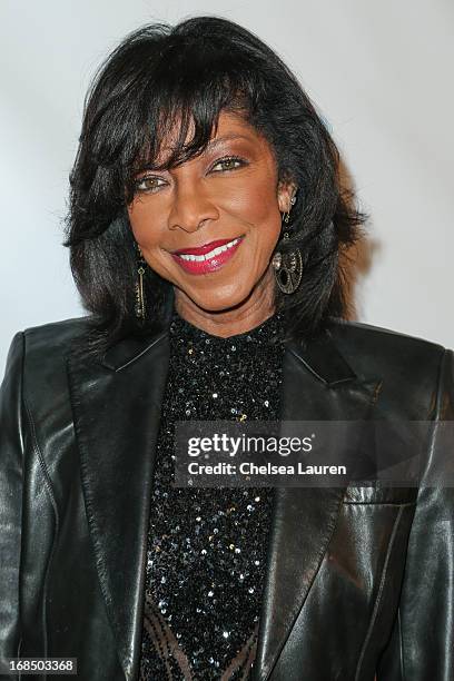 Singer Natalie Cole attends the NARM Music Biz Awards dinner party at the Hyatt Regency Century Plaza on May 9, 2013 in Century City, California.