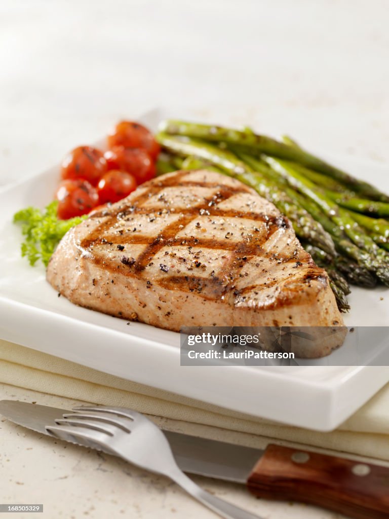 Grilled Ahi Tuna Steak