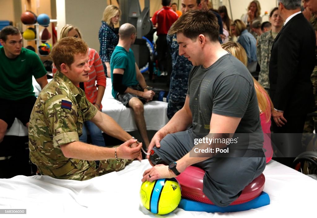 Prince Harry Visits The United States - Day Two