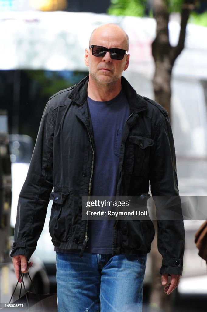 Celebrity Sightings In New York City - May 10, 2013
