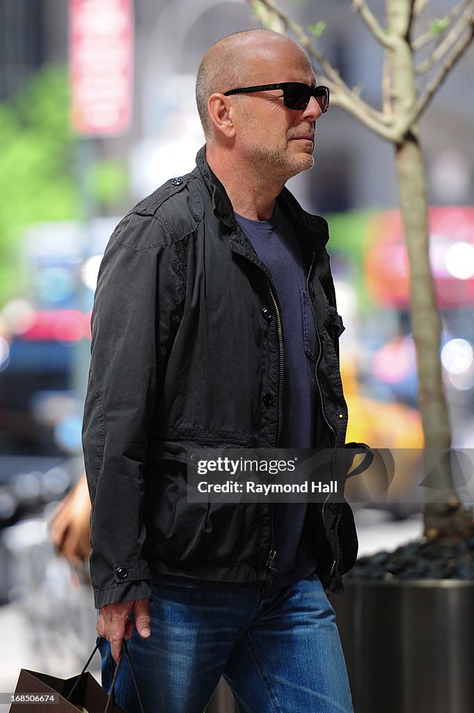 Celebrity Sightings In New York City - May 10, 2013