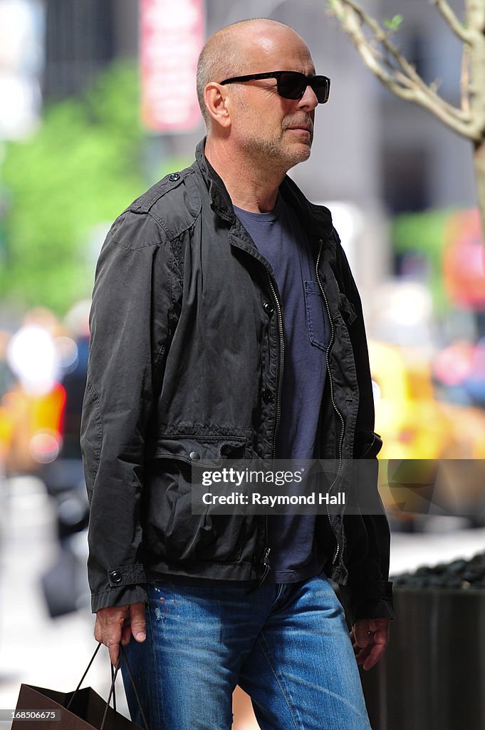 Celebrity Sightings In New York City - May 10, 2013