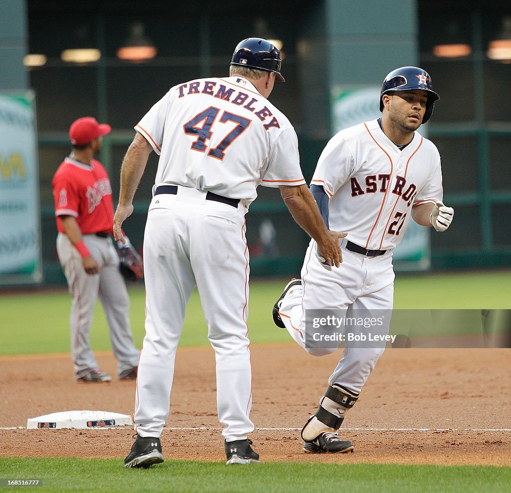 Los Angeles Angels of Anaheim v Houston Astros