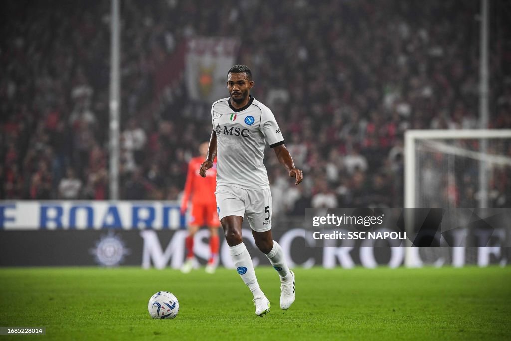 Juan Jesus of Napoli during the Serie A TIM match between Genoa