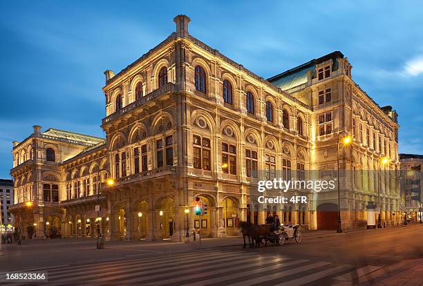 vienna opera house (xxxl) - vienna state opera stock pictures, royalty-free photos & images