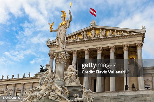Austrian Parliament Building, Wien Austrian Parliament Building, Wien