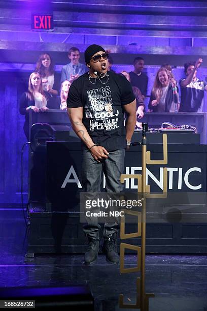 Episode 833 -- Pictured: Musical guest LL CooL J performs on May 10, 2013 --