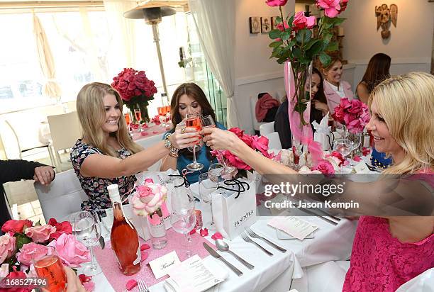 Pandora Vanderpump, Lisa Vanderpump and Brandi Glanville attend the PANDORA jewelry Mothers Day celebration with the Vanderpumps on May 6, 2013 in...