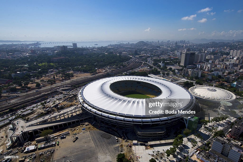 Aereal Views of Rio de Janeiro - Olympic Games, Confederations Cup and World Cup Venues