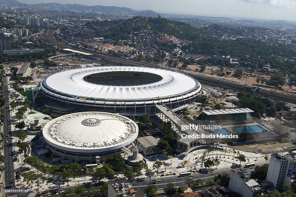 Aereal Views of Rio de Janeiro - Olympic Games, Confederations Cup and World Cup Venues