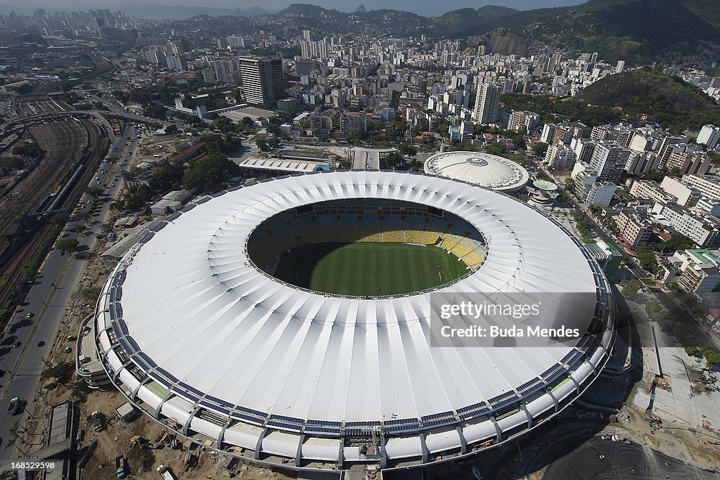 Aereal Views of Rio de Janeiro - Olympic Games, Confederations Cup and World Cup Venues