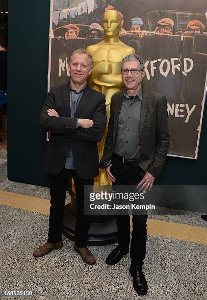 Rob Epstein and Jeffrey Friedman attend The Academy Of Motion Picture Arts And Sciences' Premiere Of "Portrait Of Jason" at Linwood Dunn Theater at...