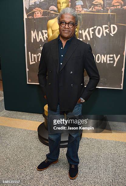 Elvis Mitchell attends The Academy Of Motion Picture Arts And Sciences' Premiere Of "Portrait Of Jason" at Linwood Dunn Theater at the Pickford...