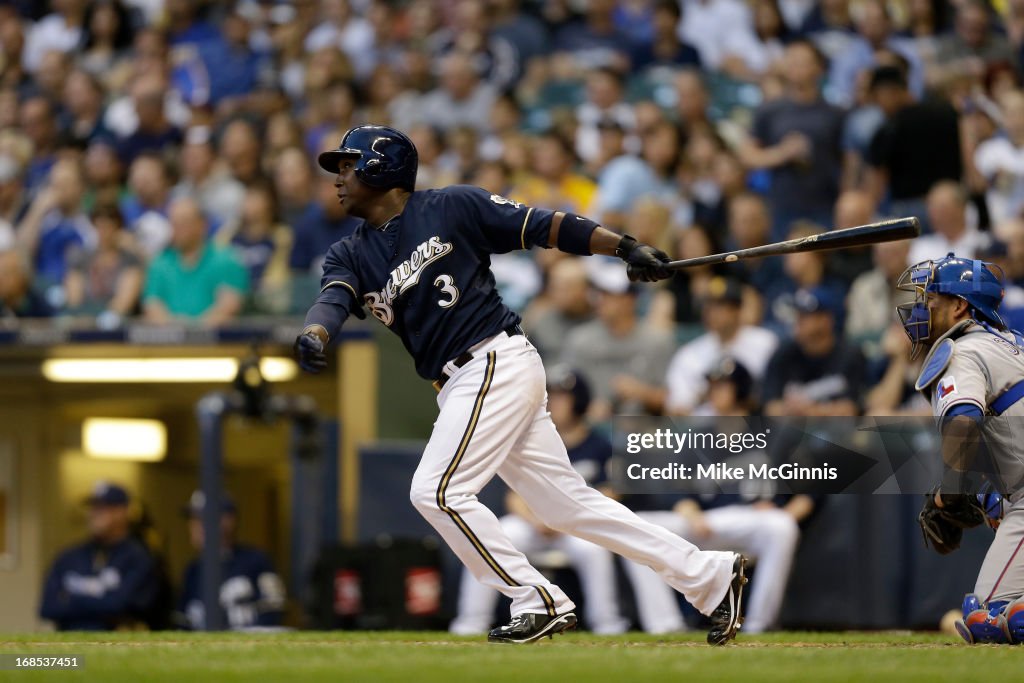 Texas Rangers v Milwaukee Brewers