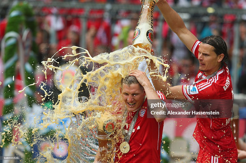 FC Bayern Muenchen - German Championship Celebrations