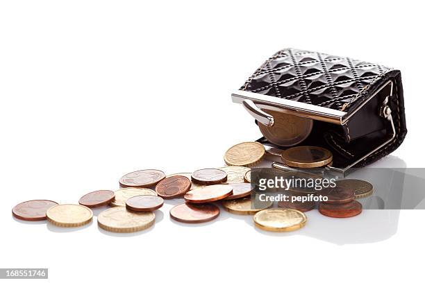 savings - silver purse stock pictures, royalty-free photos & images