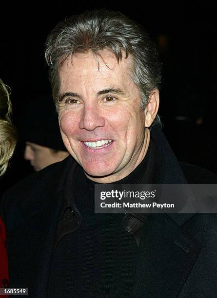Personality John Walsh arrives at the benefit premiere of "Two Weeks Notice" for National Resource Defense Council at the Zeigfeld Theater December...