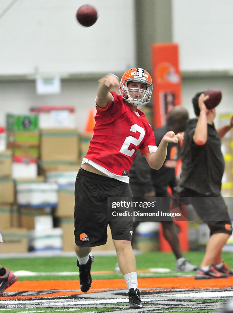 Cleveland Browns Rookie Mini-Camp 5-11-2013