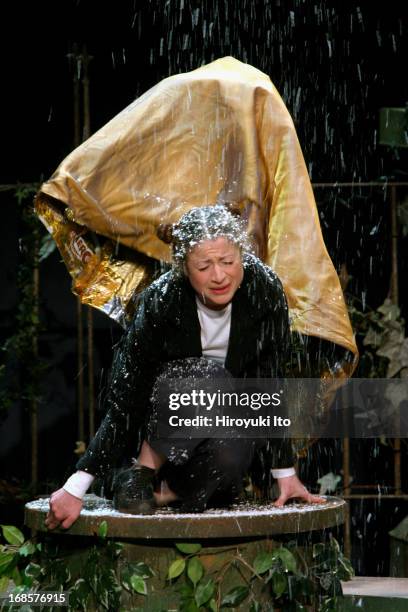 Oscar Wilde's "The Happy Prince" directed by Annie Wood at the New Victory Theater on Friday afternoon, April 29, 2005.Veronica Leer as Swallow.