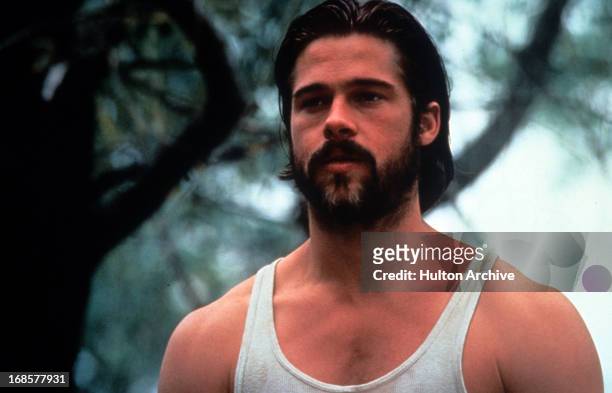 Brad Pitt in a scene from the film 'Kalifornia', 1993.