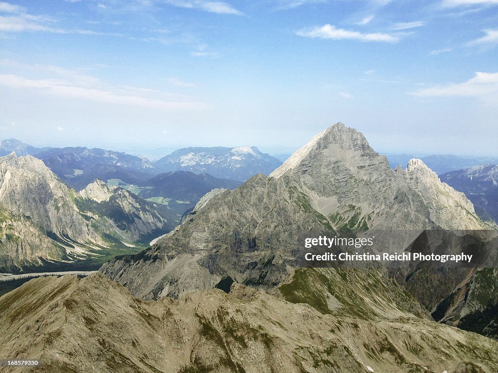 Beautiful Mountain Range in the Alps (Austria)