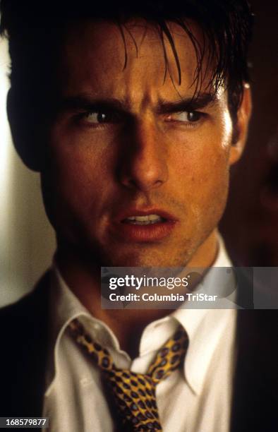 Tom Cruise in a scene from the film 'Jerry Maguire', 1996.