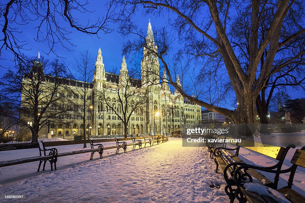 Rathaus ウィーンで