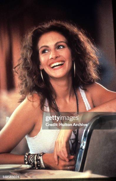 Julia Roberts in a scene from the film 'Pretty Woman', 1990.