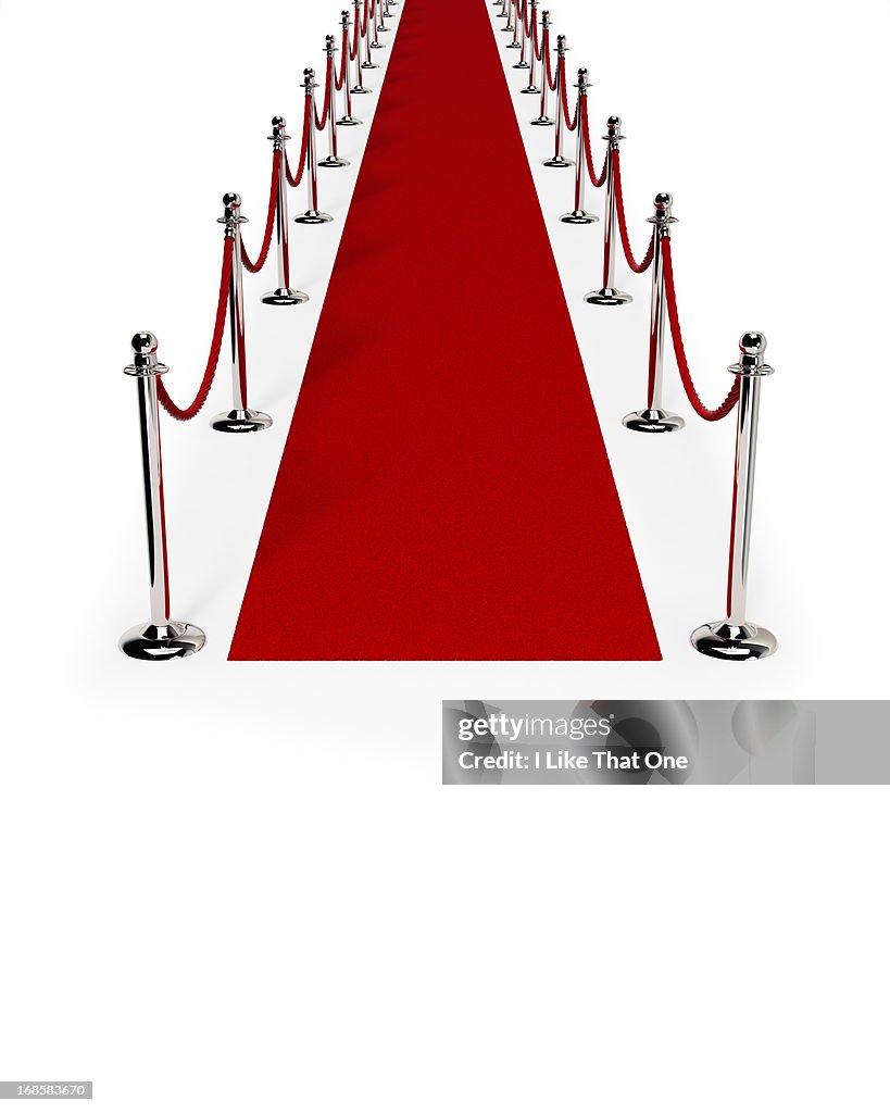 Path of Red carpet & Red rope